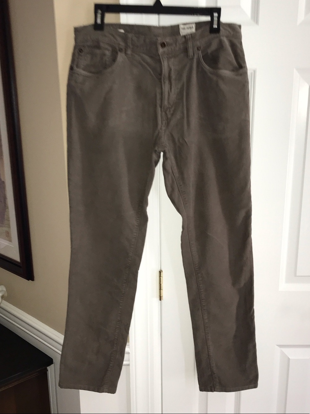 Todd Snyder Men's Mocha Straight-Leg Slim Fit Jeans